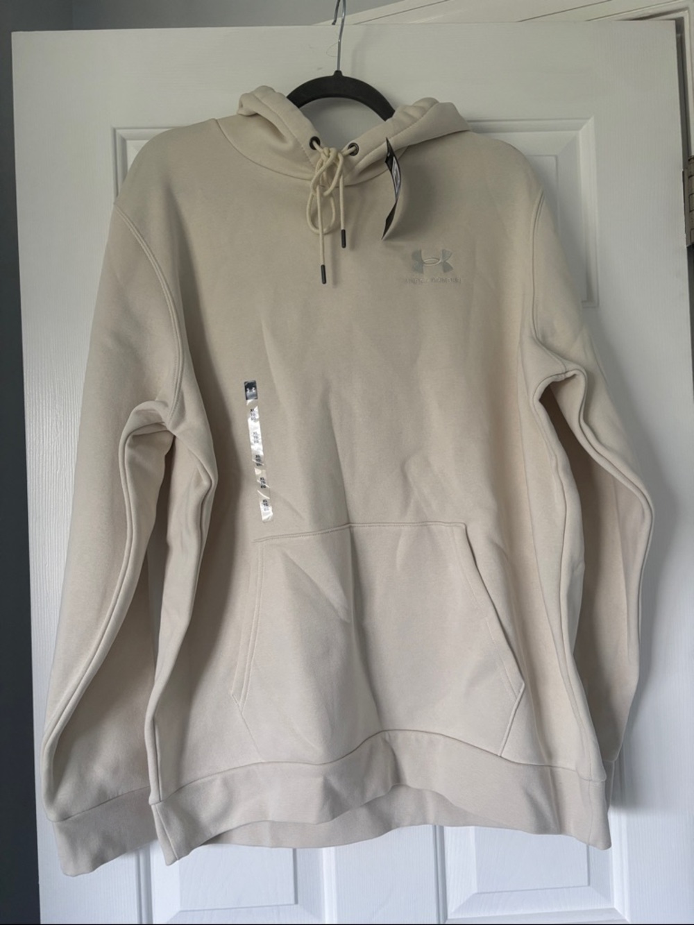 Under Armour Men's Light Cream Pullover Hoodie
